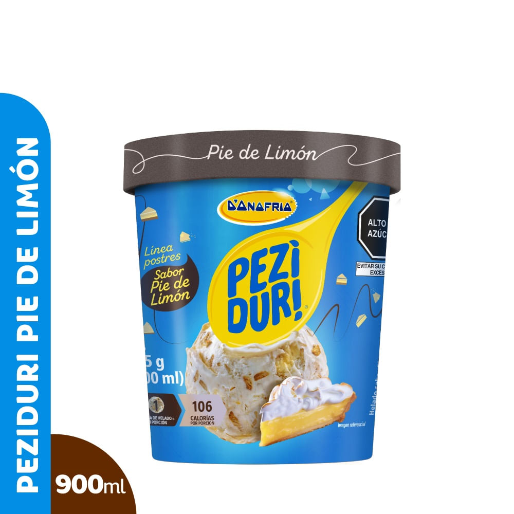 Helado Peziduri Sabor Pie de Limón 900ml
