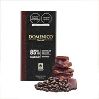 Chocolate Oscuro 85% Cacao Intenso Domenico 80g