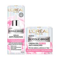 Pack Glycolic-Bright: Sérum Facial 30ml + Crema de Día 50ml