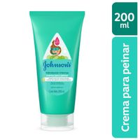 Crema para Peinar Johnson's Baby Hidratación Intensa 200ml
