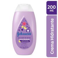 Crema Hidratante Johnson's Baby Antes de Dormir 200ml