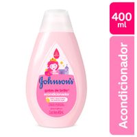 Acondicionador Gotitas de Brillo Johnson's Baby Frasco 400 ml
