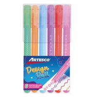 Marcador Artesco Design Roll 6un