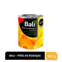Piña en Rodajas Bali Lata 567 g