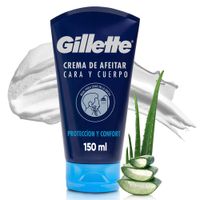 Crema de Afeitar Gillette Cara y Cuerpo 150ml