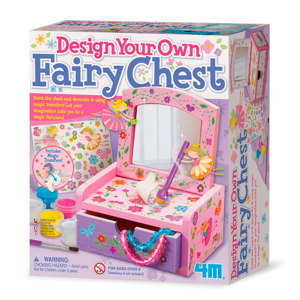 Set Decora un Cofre de Madera con Espejo Modelo