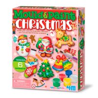 Moldea y Pinta Figuras Modelo Navidad Diy