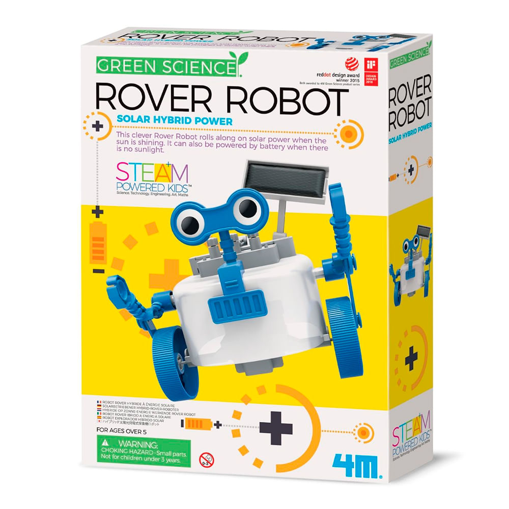 Set de Robótica Arma un Robot Astromóvil Solar