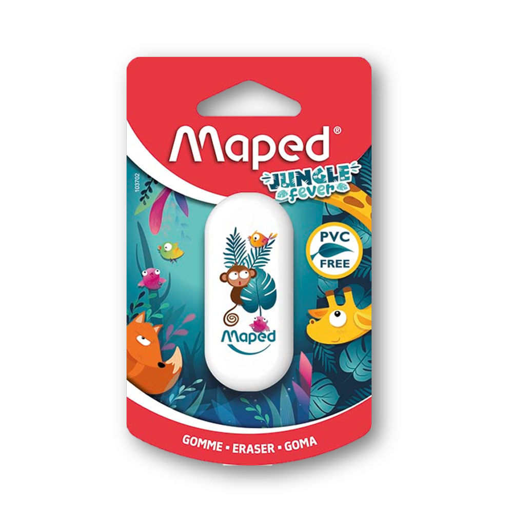 Borrador Maped Jungle Fever Blíster