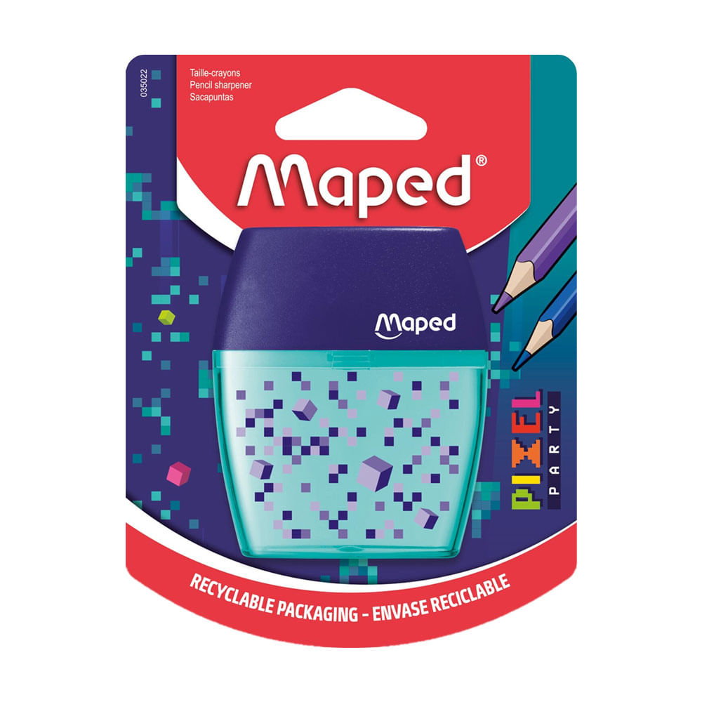 Sacapuntas Maped Shaker Pixel
