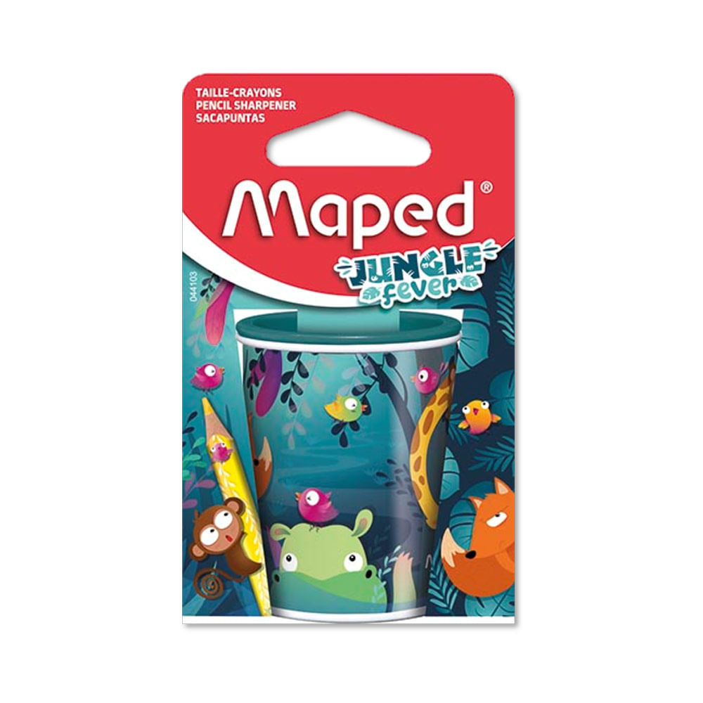 Sacapuntas Maped 2 Usos Jungle Fever