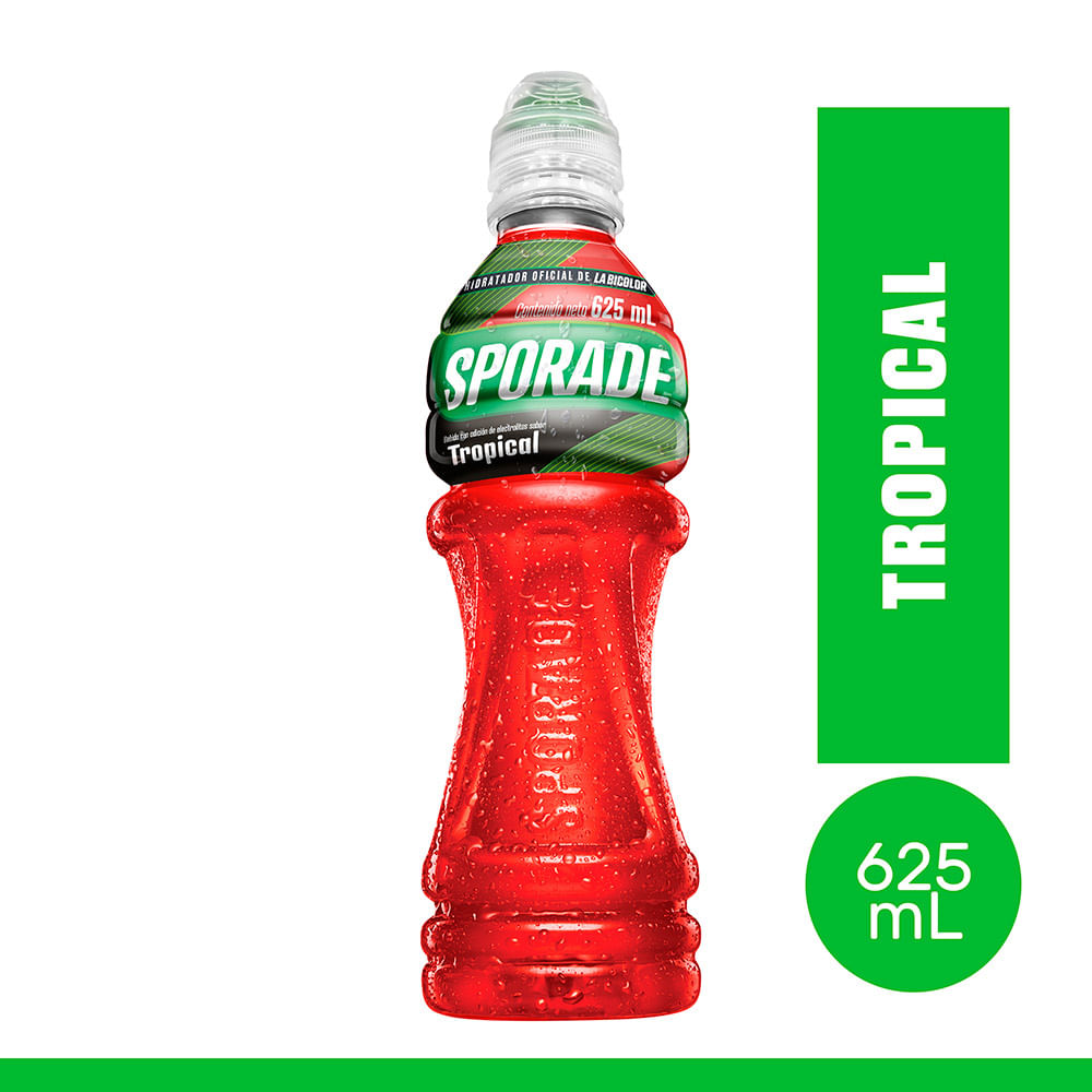 Bebida Rehidratante Sporade Tropical Botella 625ml