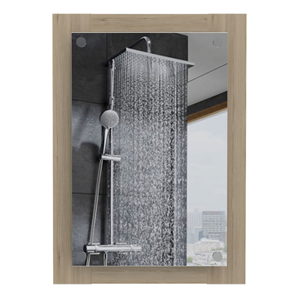 Espejo de Baño Tuhome Vanguard Rovere Blanco