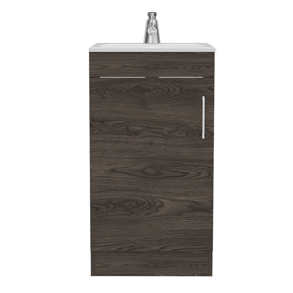 Mueble Tuhome de Baño Vanitorio Madrid 1 Puerta Coñac