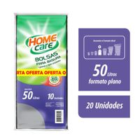 Twopack Bolsa de Basura 50L Home Care 10un