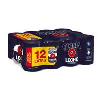 Twelvepack Leche Reconstituida Gloria Lata 390g