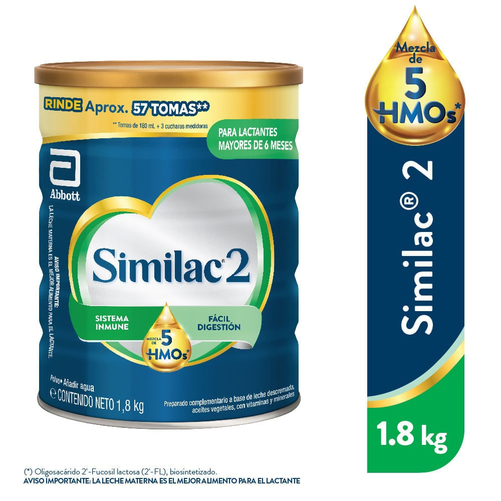 Fórmula de Seguimiento Similac 2 1.8kg