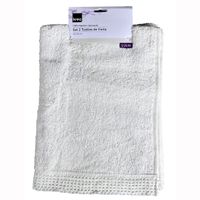Pack x2 Toalla Visita Krea Aplicación Stitching
