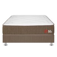 Cama Queen Forli Bio + 2 Almohadas + Protector