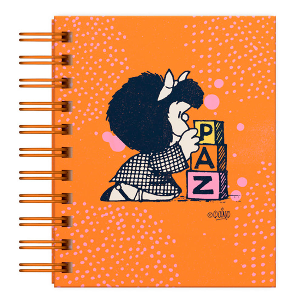 Cuaderno Espiral A6 Todo Día Mafalda