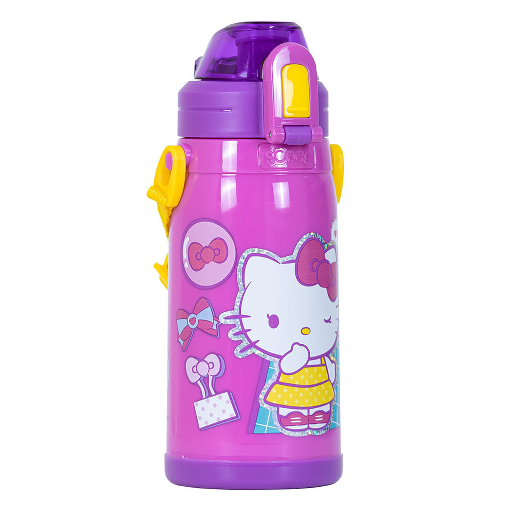 Botella Scool Térmica Caña Hello Kitty 400ml