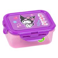 Taper Rectangular Scool Kuromi 350ml