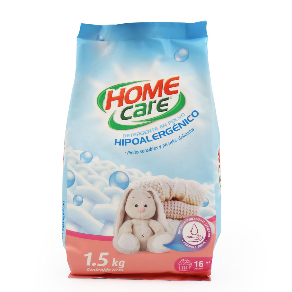 Detergente en Polvo Home Care Hipoalergénico 1.5kg