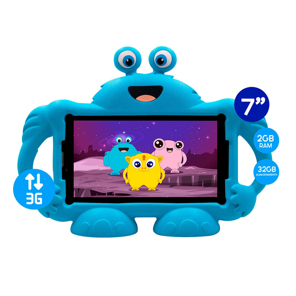 Tablet Advance KIDs 7" 3G Dual SIM 2GB 32GB Celeste
