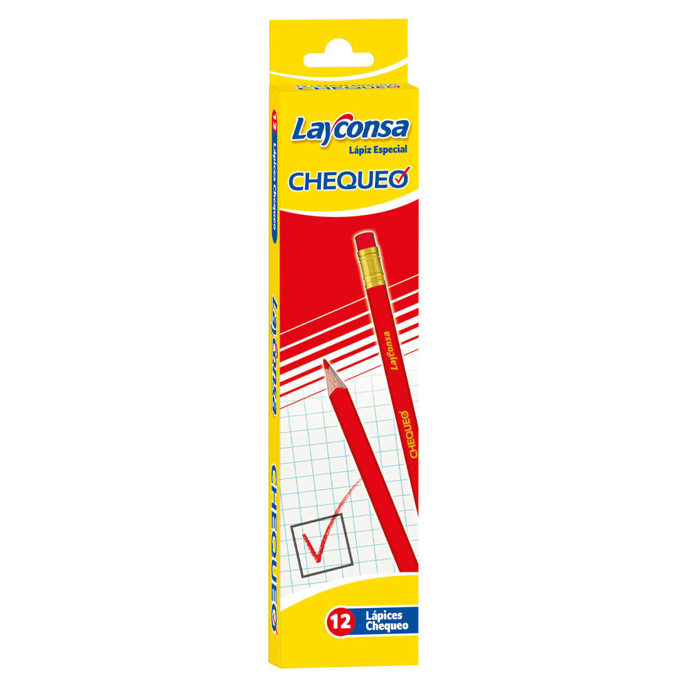 Lápiz Layconsa Chequeo Rojo