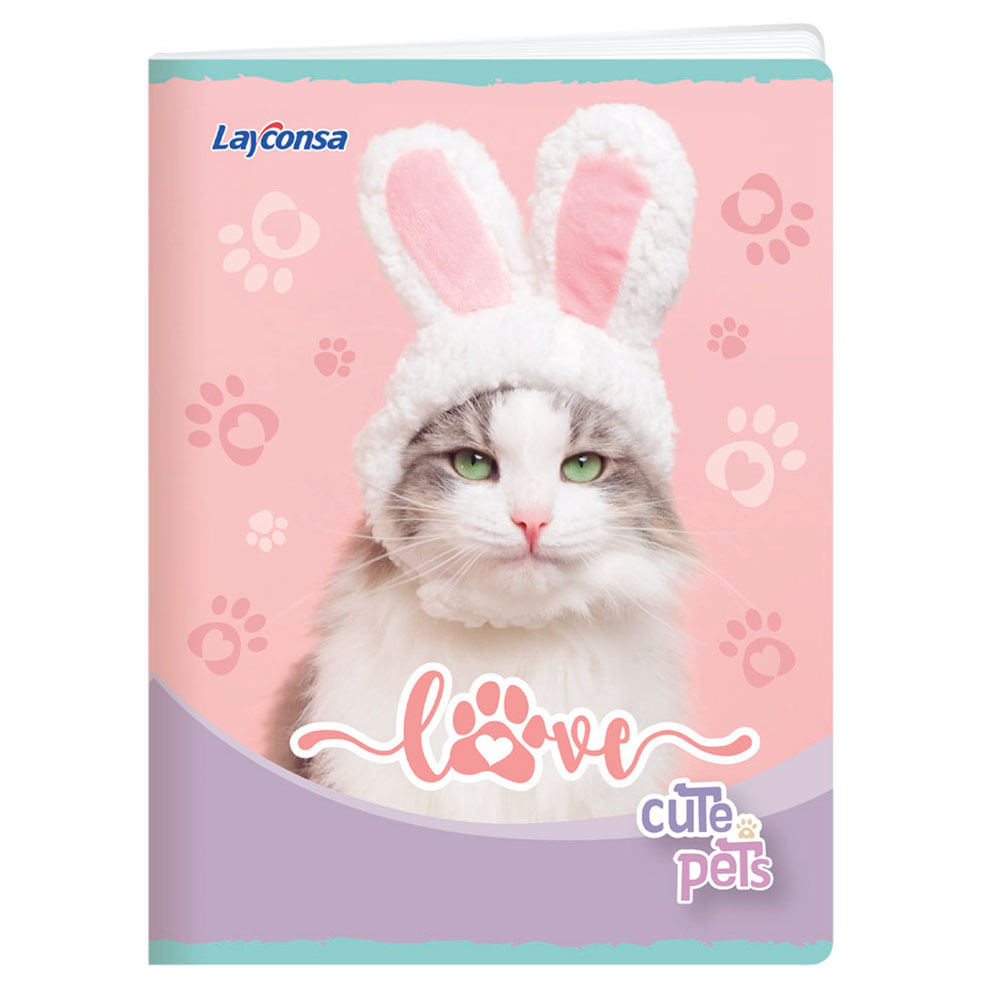 Cuaderno Layconsa Grap Triangular Cute 80 Hojas 70g