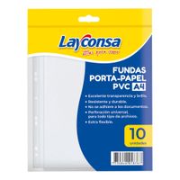 Portapapel Layconsa PVC A4 10un