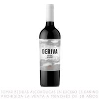 Vino Tinto Orgánico Malbec Deriva Botella 750ml