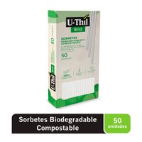 Sorbetes Descartables U-Thil 50un