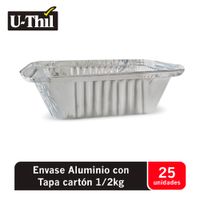 Envase Aluminio 430 ml + Tapa Cartón 1/2Kg