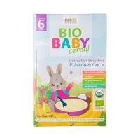 Papilla de Cereales Bio Baby Plátano y Coco 225g