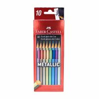 Ecolápiz Faber Castell Supersoft 12un Metálicos