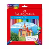 Ecolápices Faber Castell Largos 6un