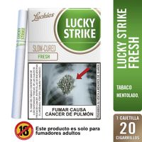 Cigarrillos Lucky Strike Fresh End 20un