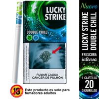 Cigarrillos Lucky Strike Double Chill 20un