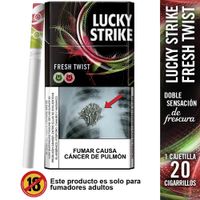 Cigarros Lucky Strike Fresh Twist 20un