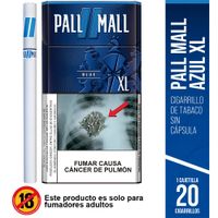 Cigarros Pall Mall Blue XL 20un