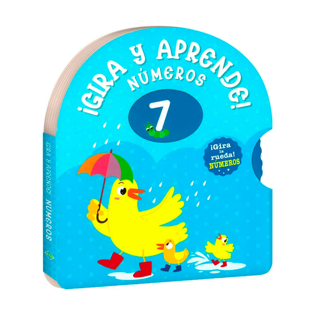 Libro Gira y aprende números