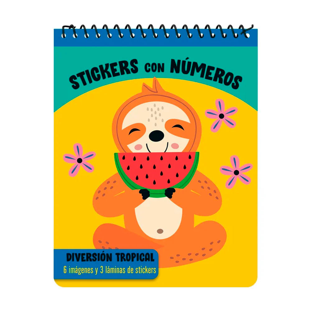 Libro Diversión Tropical