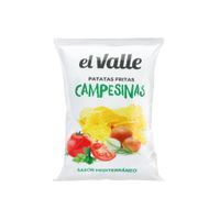 Papas Fritas El Valle Campesinas Sabor Mediterráneo 142g