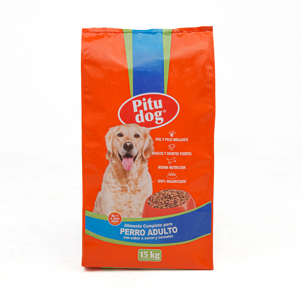 Alimento para Perros Adultos Pitudog Medianos y Grandes 15KG