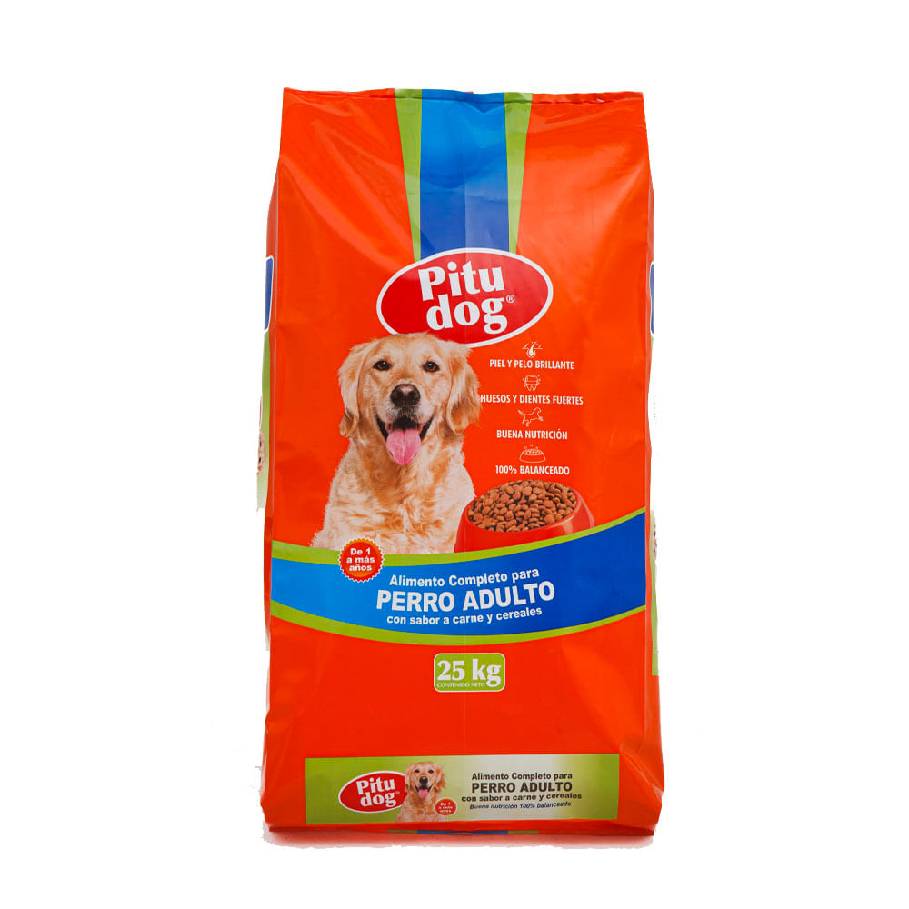 Alimento para Perros Adultos Pitudog Medianos y Grandes 23KG