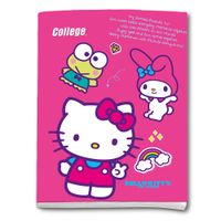 Cuaderno College Triple Renglón Hello Kitty y Amigos