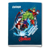 Cuaderno College Triple Renglón Marvel