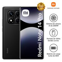 Smartphone Note Xiaomi 14 Pro Midnight Black 8Gb|256Gb