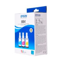 Pack de 3 Botellas Tinta Cmy Epson T664